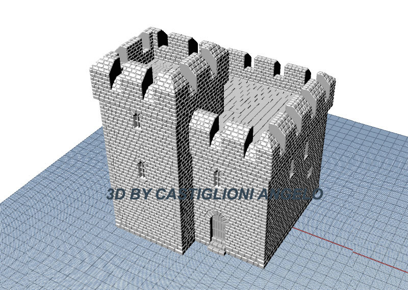 Go to the norman keep 3D images